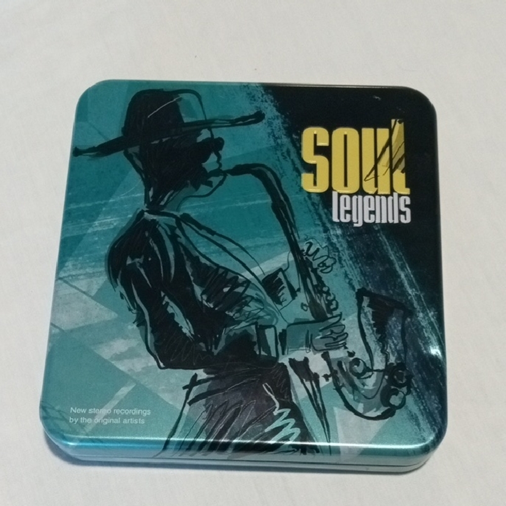 Soul Legends 3 Disc CD's Tin